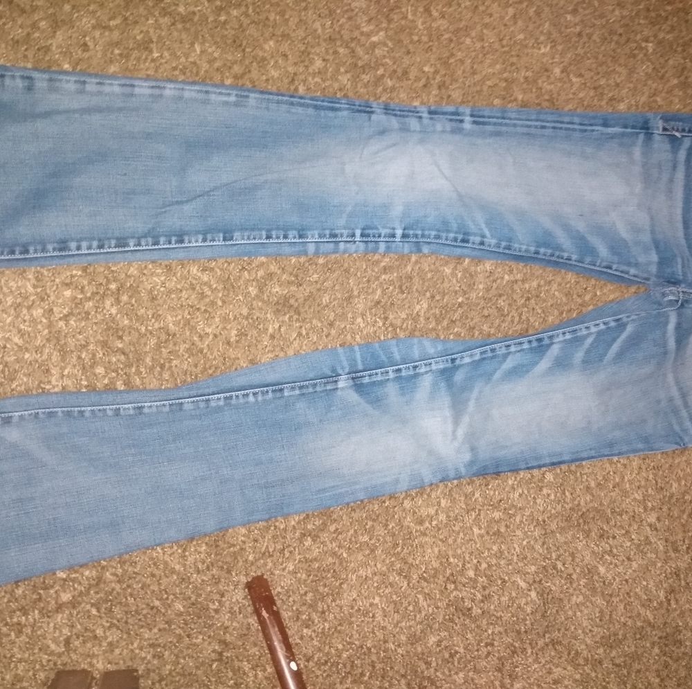 Buckle black jeans